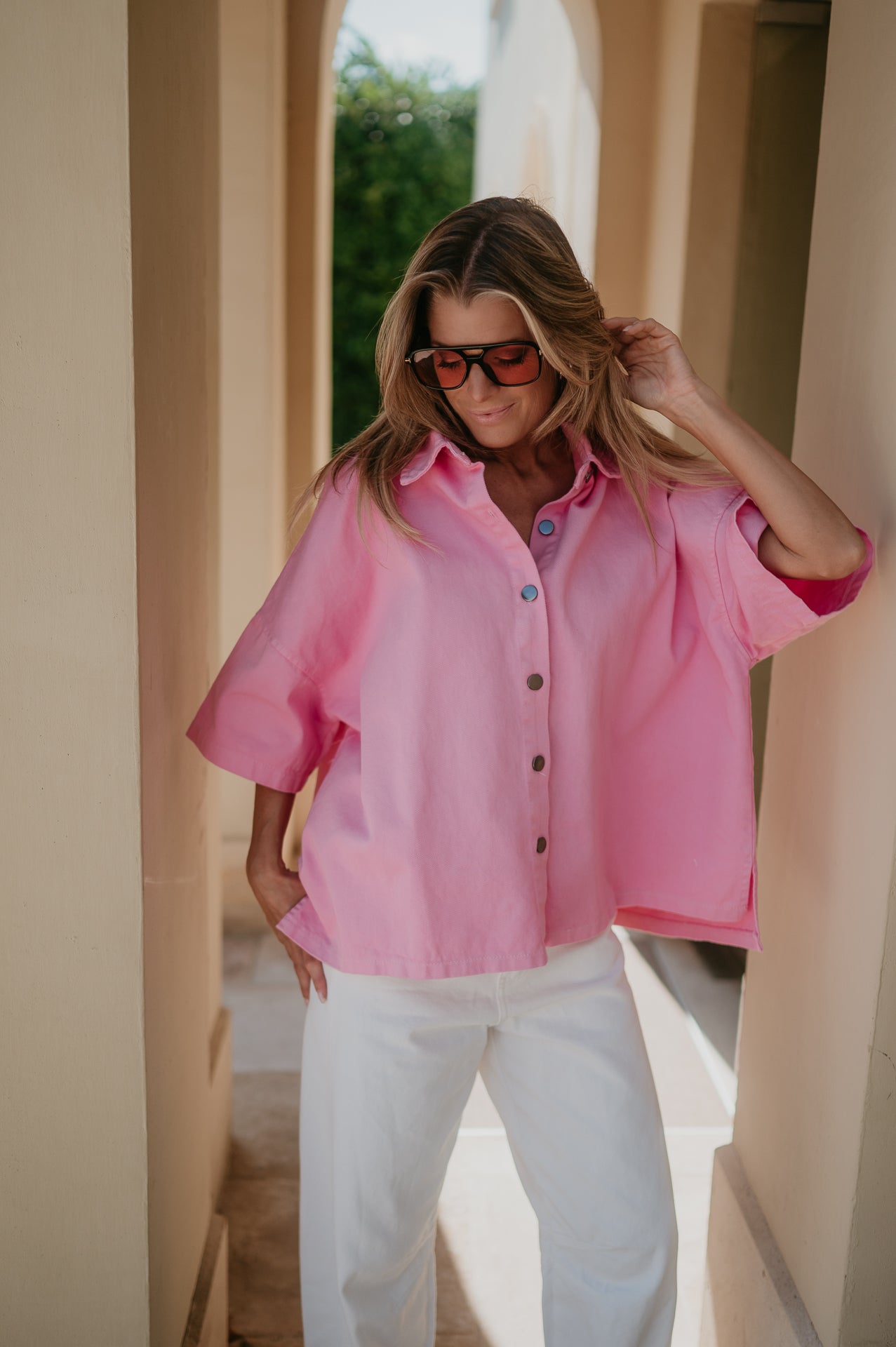 Bastone shirt I Rose