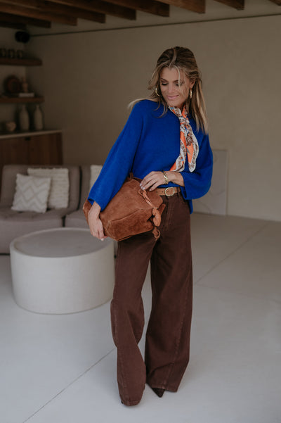 Frana knit I Kobalt Blue