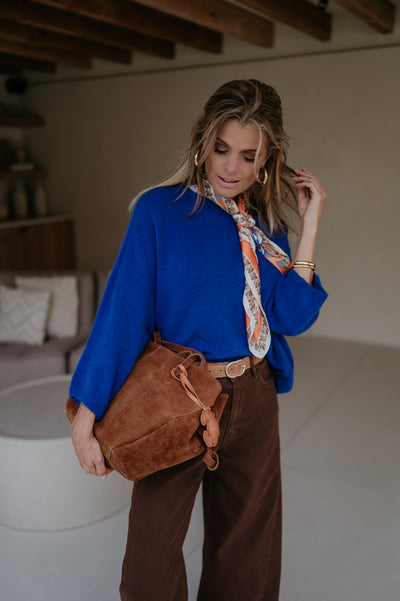 Frana knit I Kobalt Blue