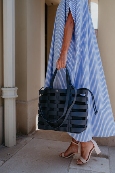 Scolare handbag I Navy Blue