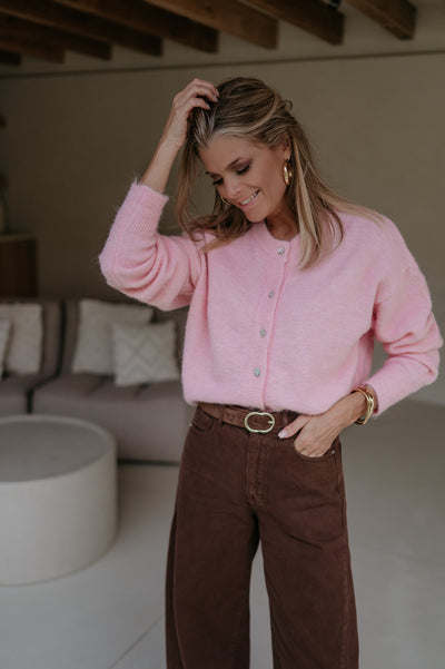 Cresco cardigan I Rose