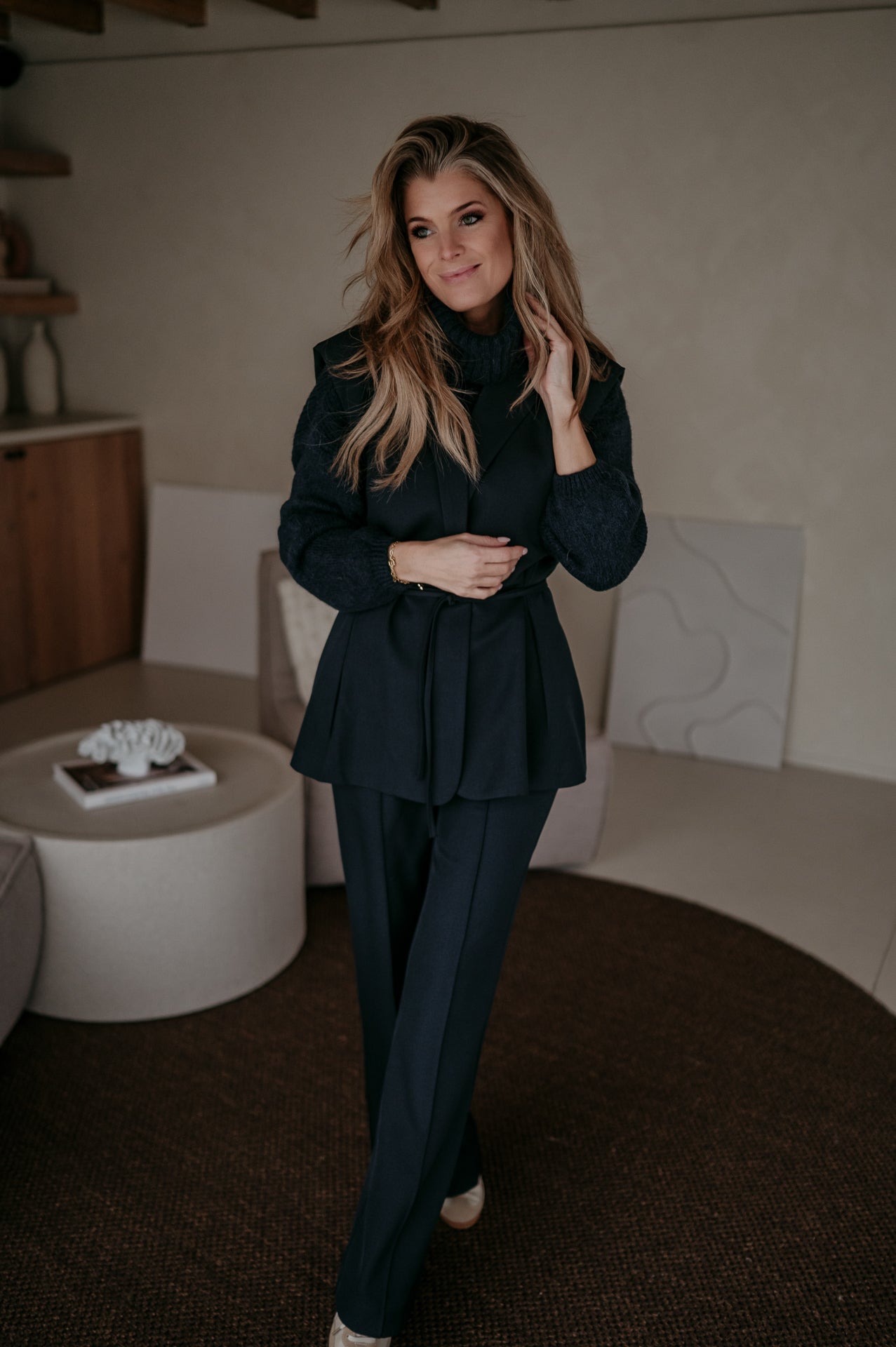 Trode blazer I Navy Blue