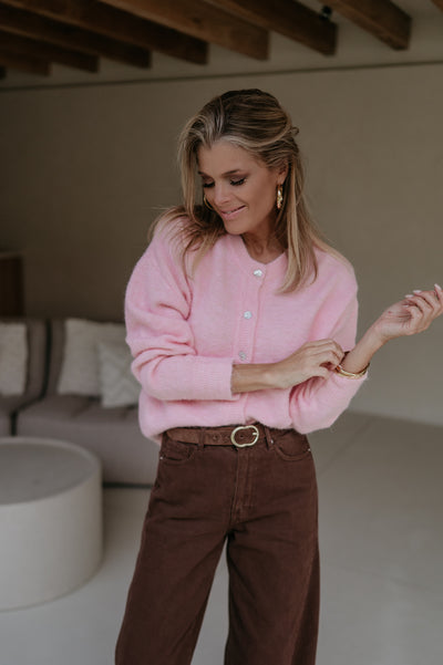 Cresco cardigan I Rose