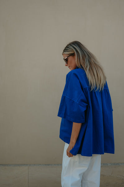 Bastone shirt I Kobalt Blue
