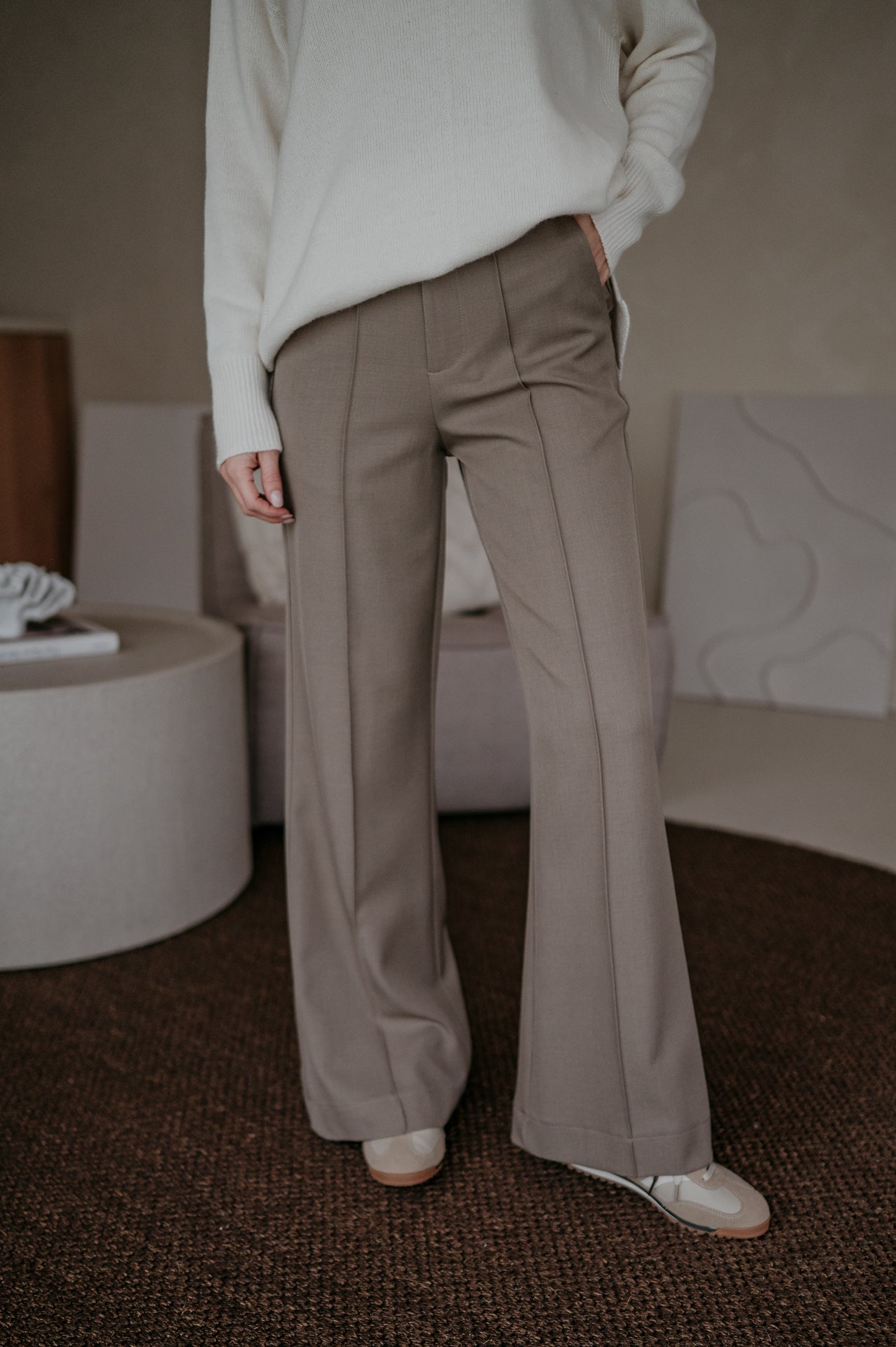 Vacuita trousers I Taupe