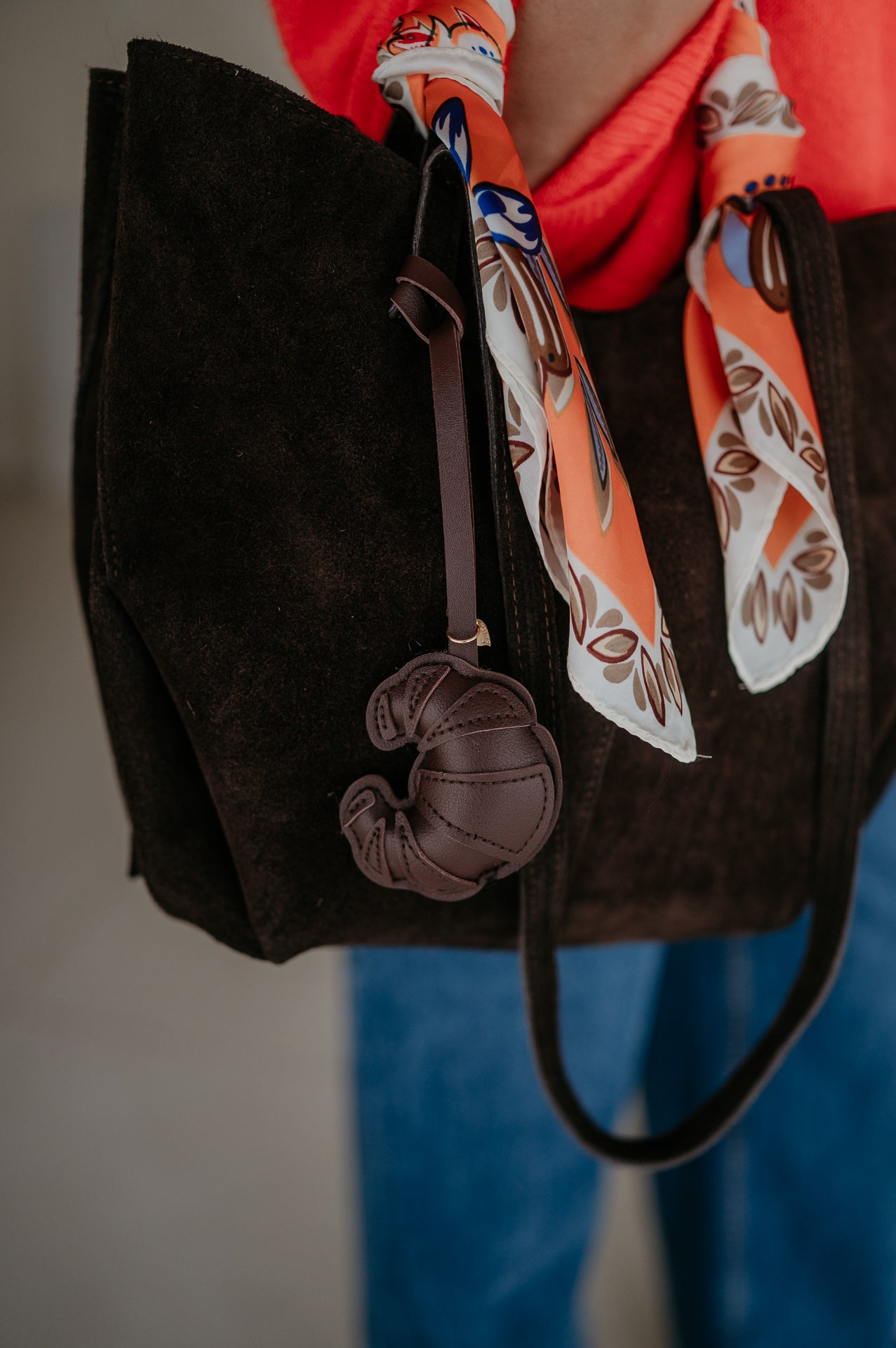 Invidia keychain I Chocolate Brown