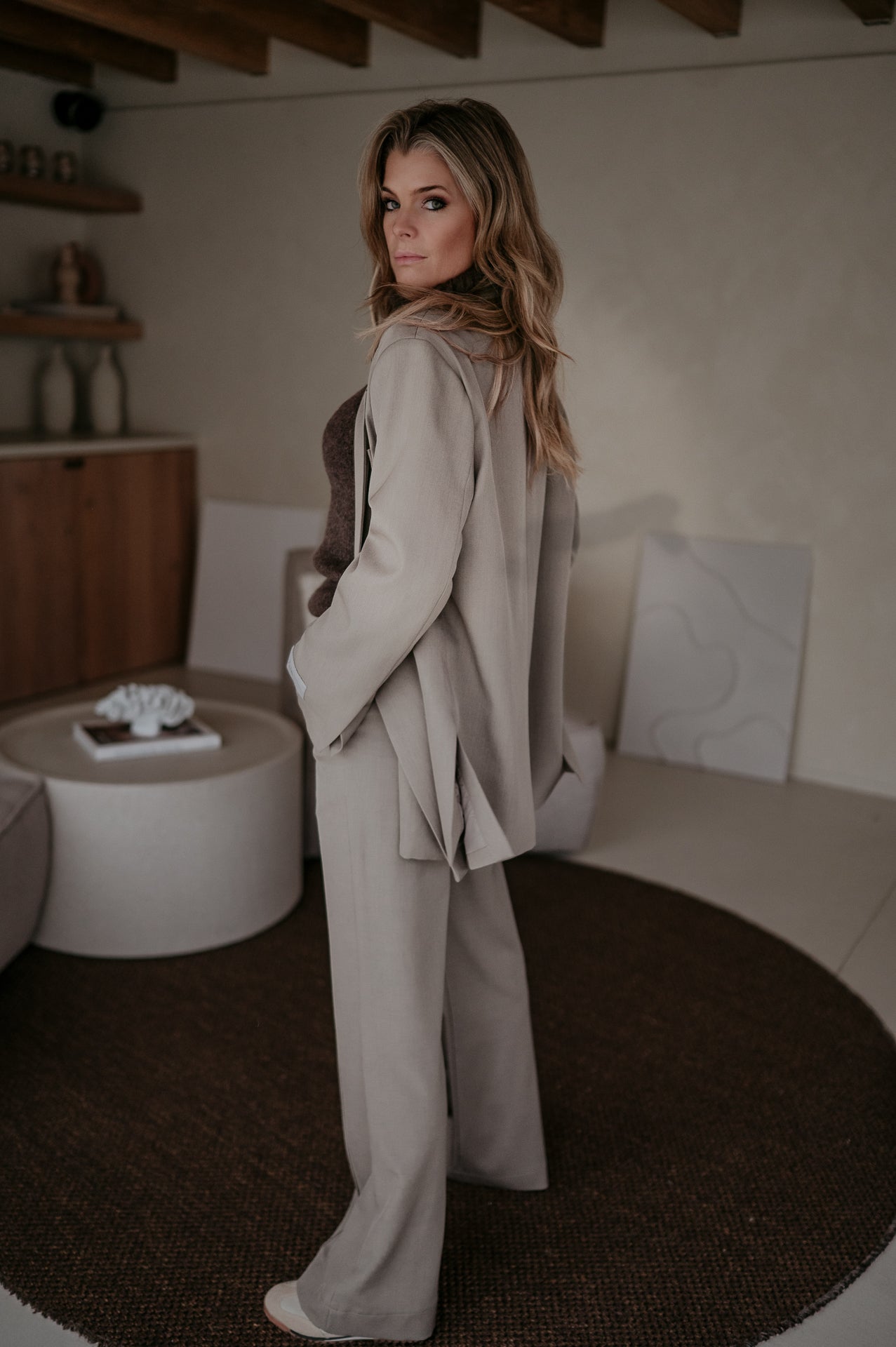 Rabbrivo blazer I Taupe