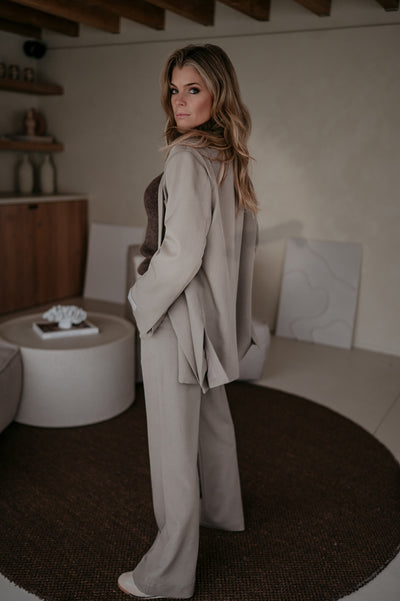 Rabbrivo blazer I Taupe