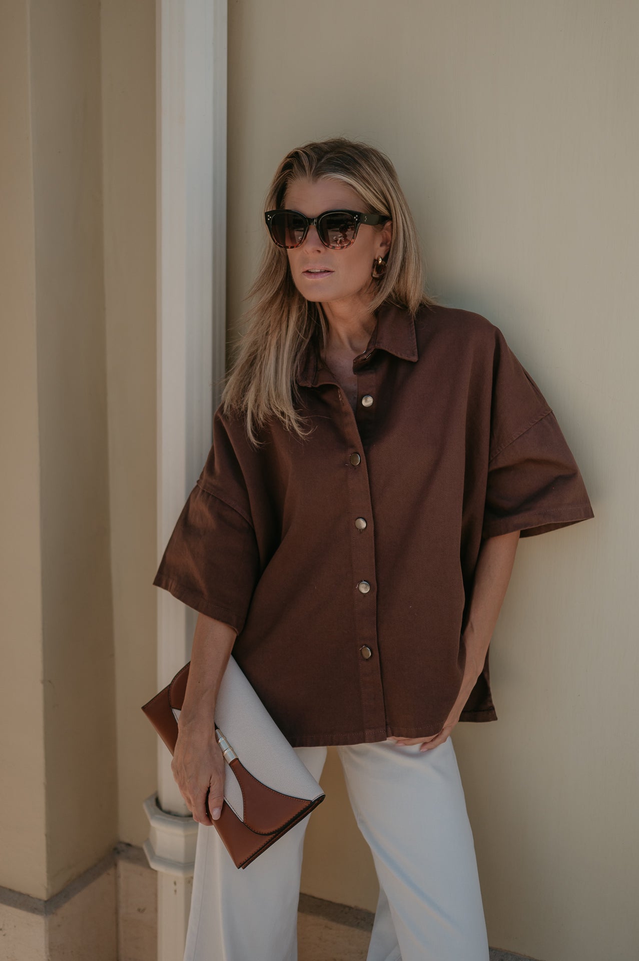 Bastone shirt I Chocolate Brown