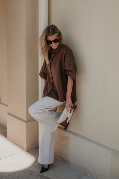 Bastone shirt I Chocolate Brown