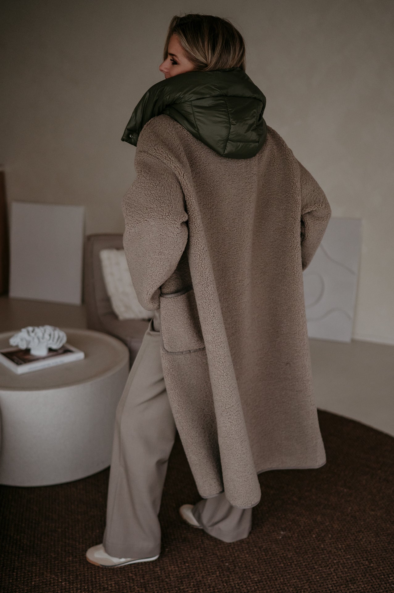 Credoni coat I Taupe