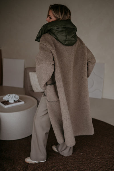 Credoni coat I Taupe