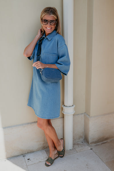 Lucido handbag I Blue