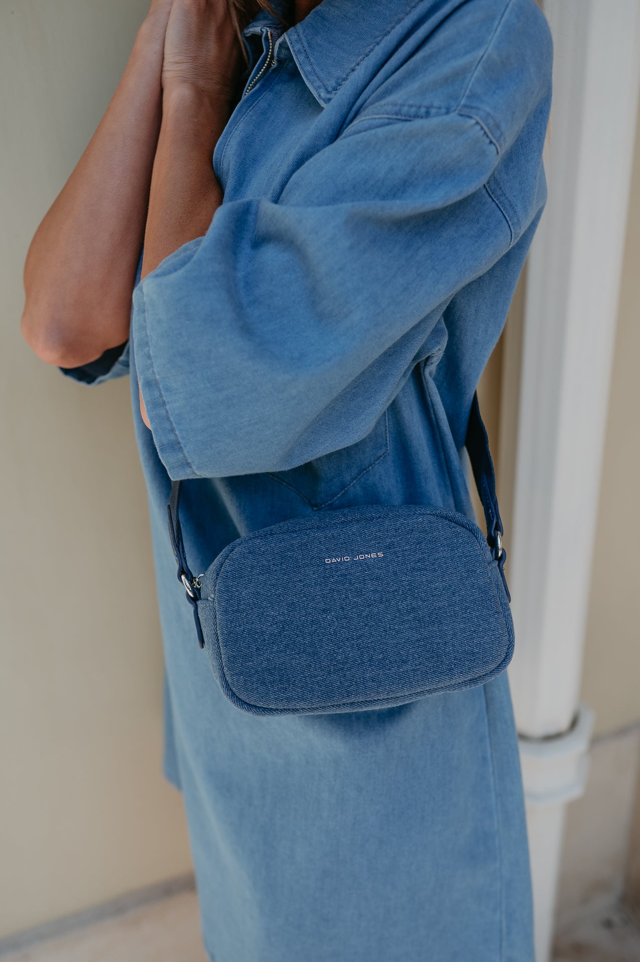 Lucido handbag I Blue