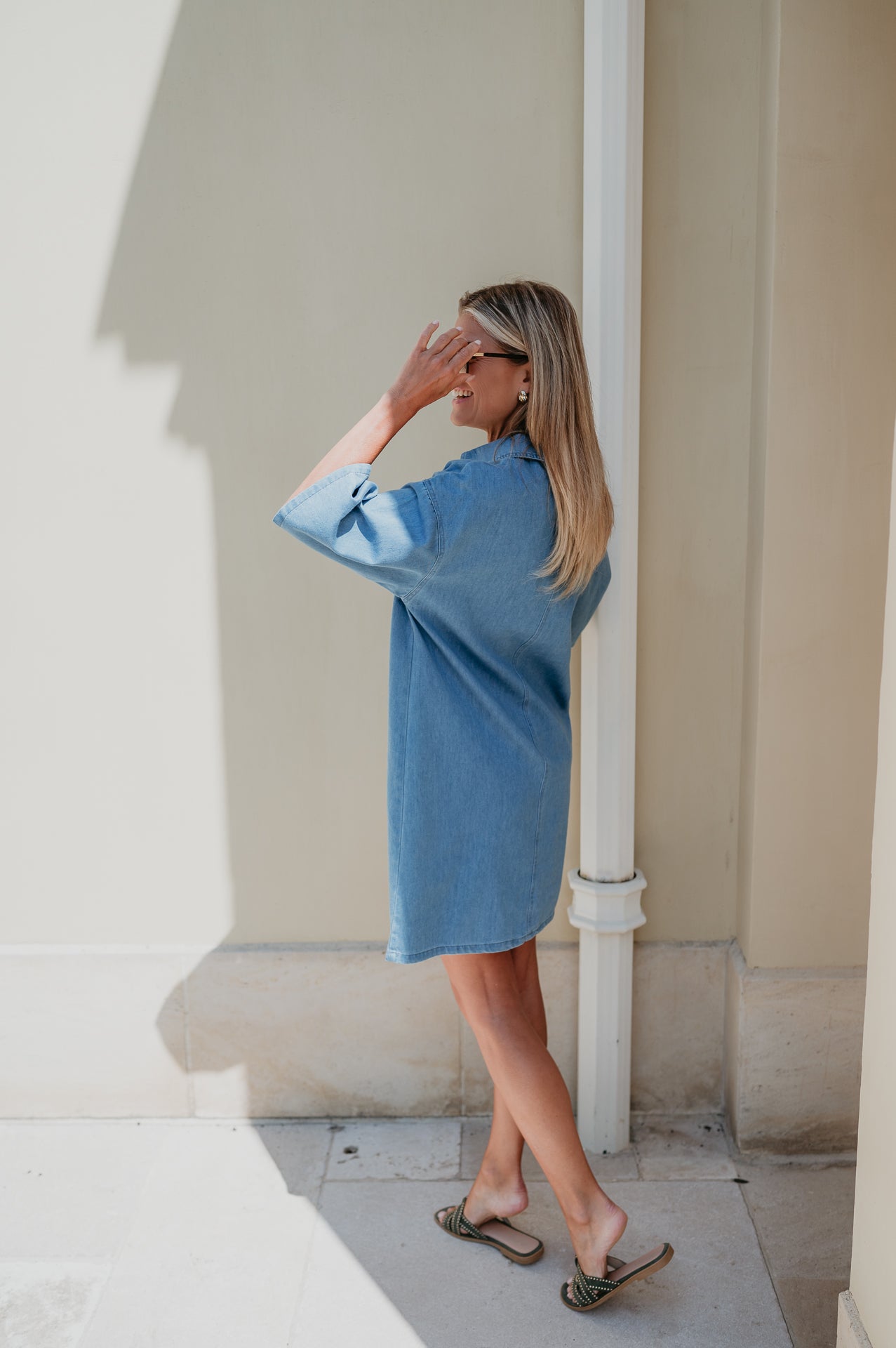 Avanza dress I Blue