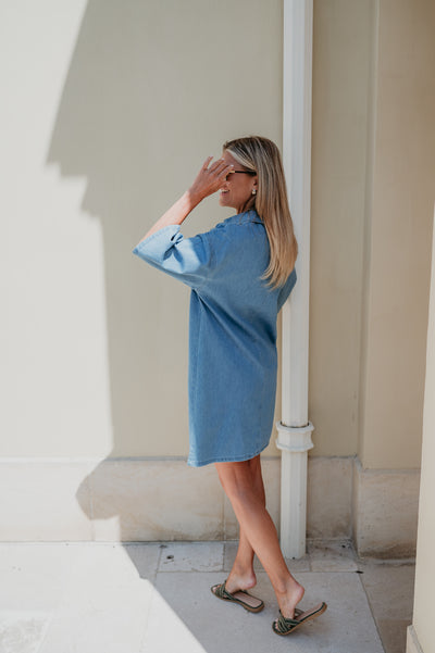 Avanza dress I Blue