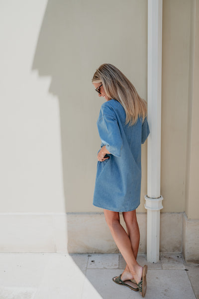 Avanza dress I Blue
