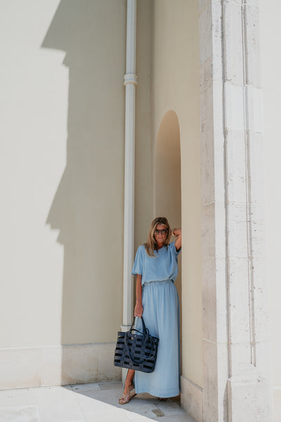 Sciarpa blouse I Blue