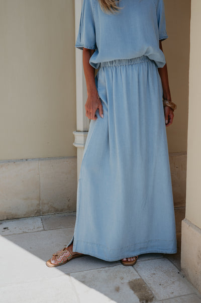 Sciarpa skirt I Blue
