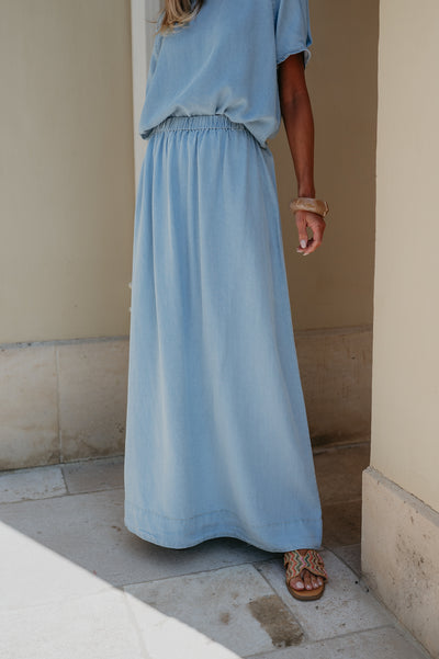 Sciarpa skirt I Blue