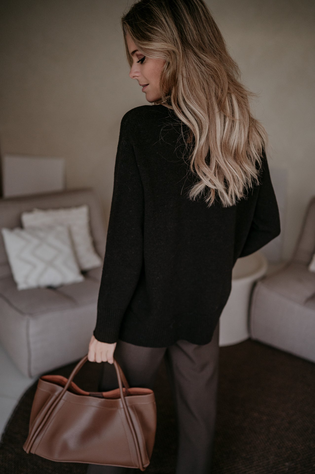 Lovide knit I Chocolate Brown