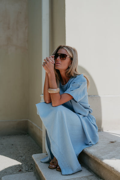 Sciarpa blouse I Blue