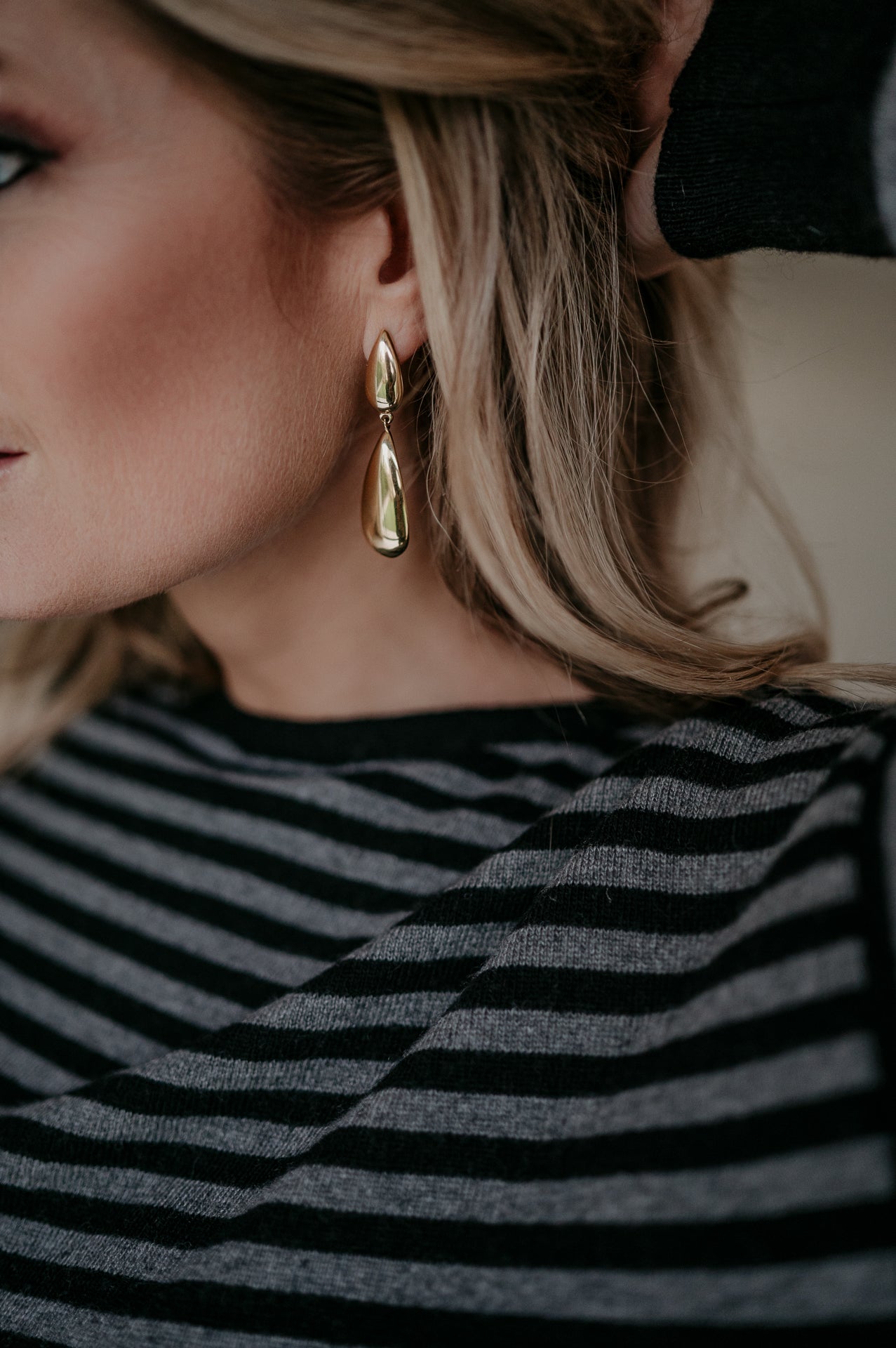 Cudi earrings I Gold