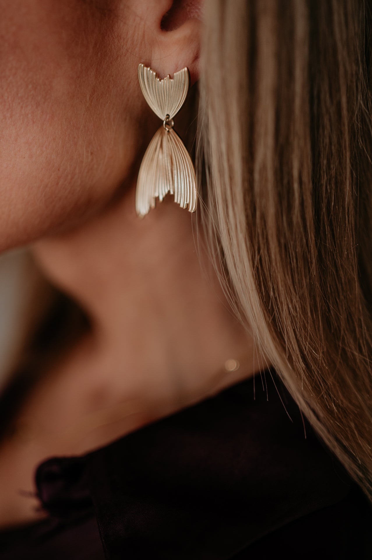 Prima earrings I Gold