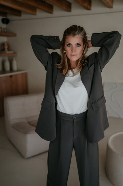 Prevo blazer I Grey