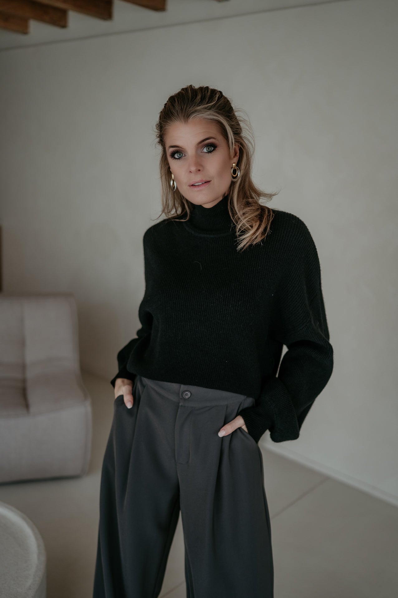 Resero knit I Black