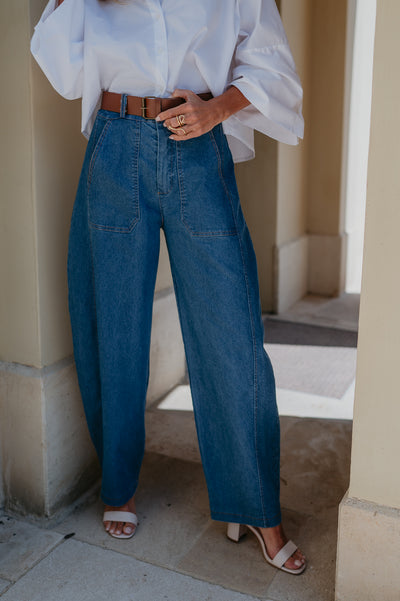 Nuotare jeans I Blue