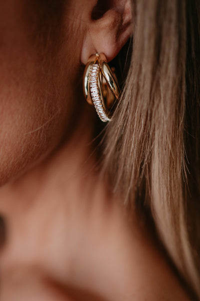 Hanno earrings I Gold