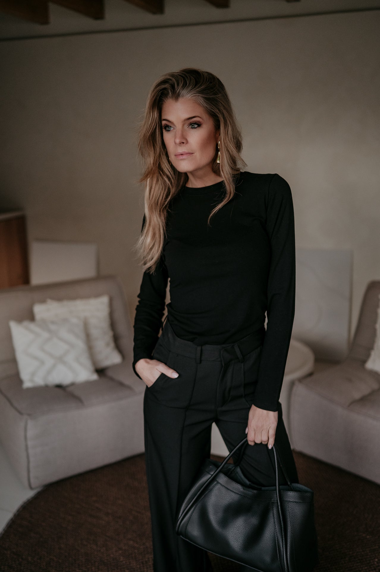 Elico longsleeve I Black