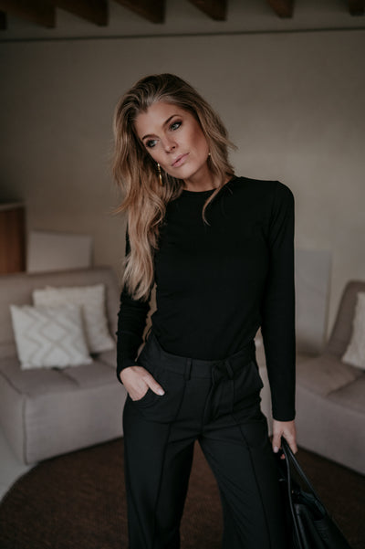 Elico longsleeve I Black