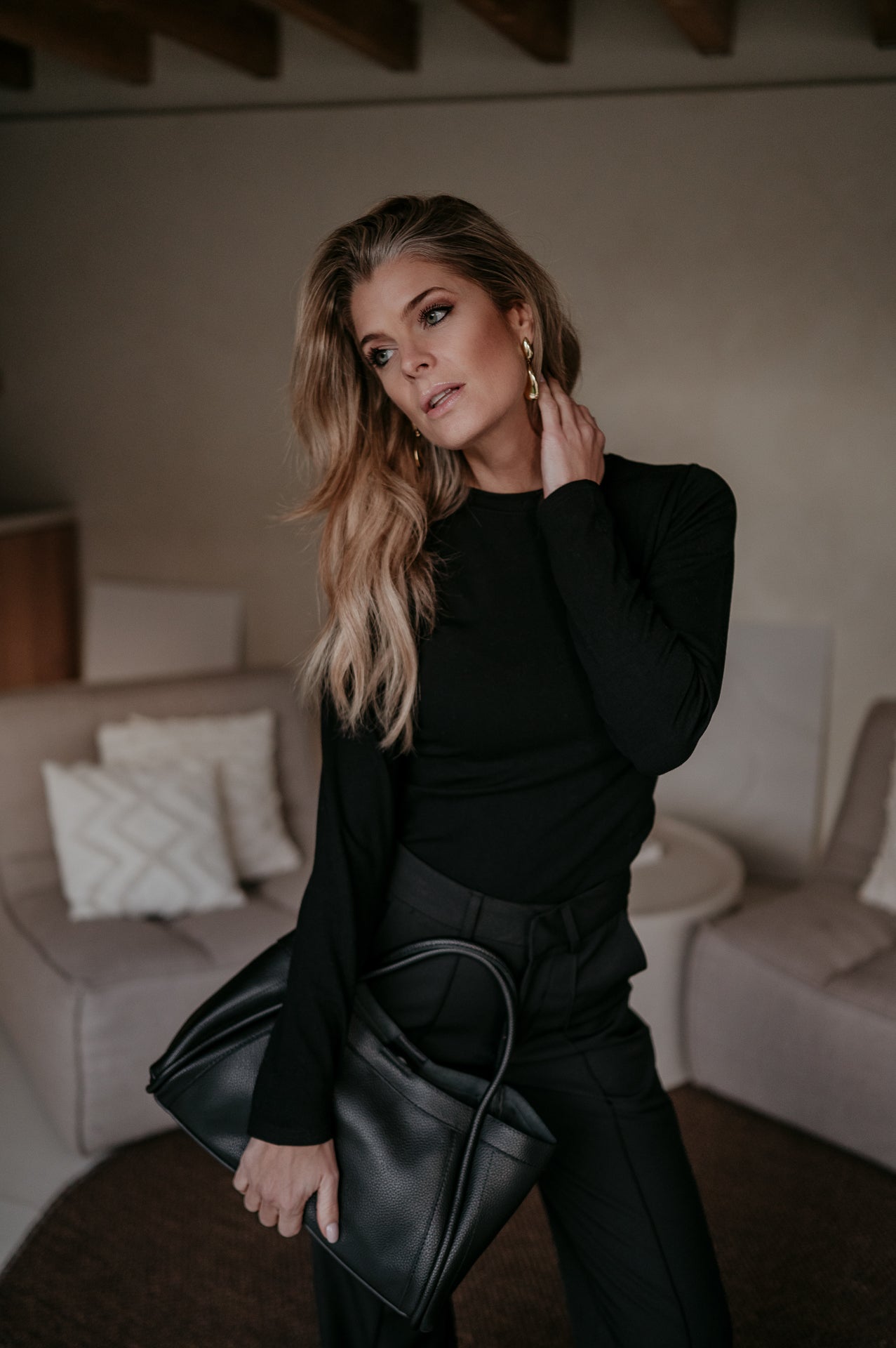 Elico longsleeve I Black