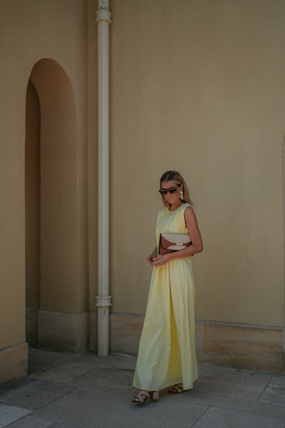 Fasano dress I Yellow