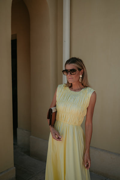 Fasano dress I Yellow