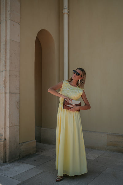 Fasano dress I Yellow