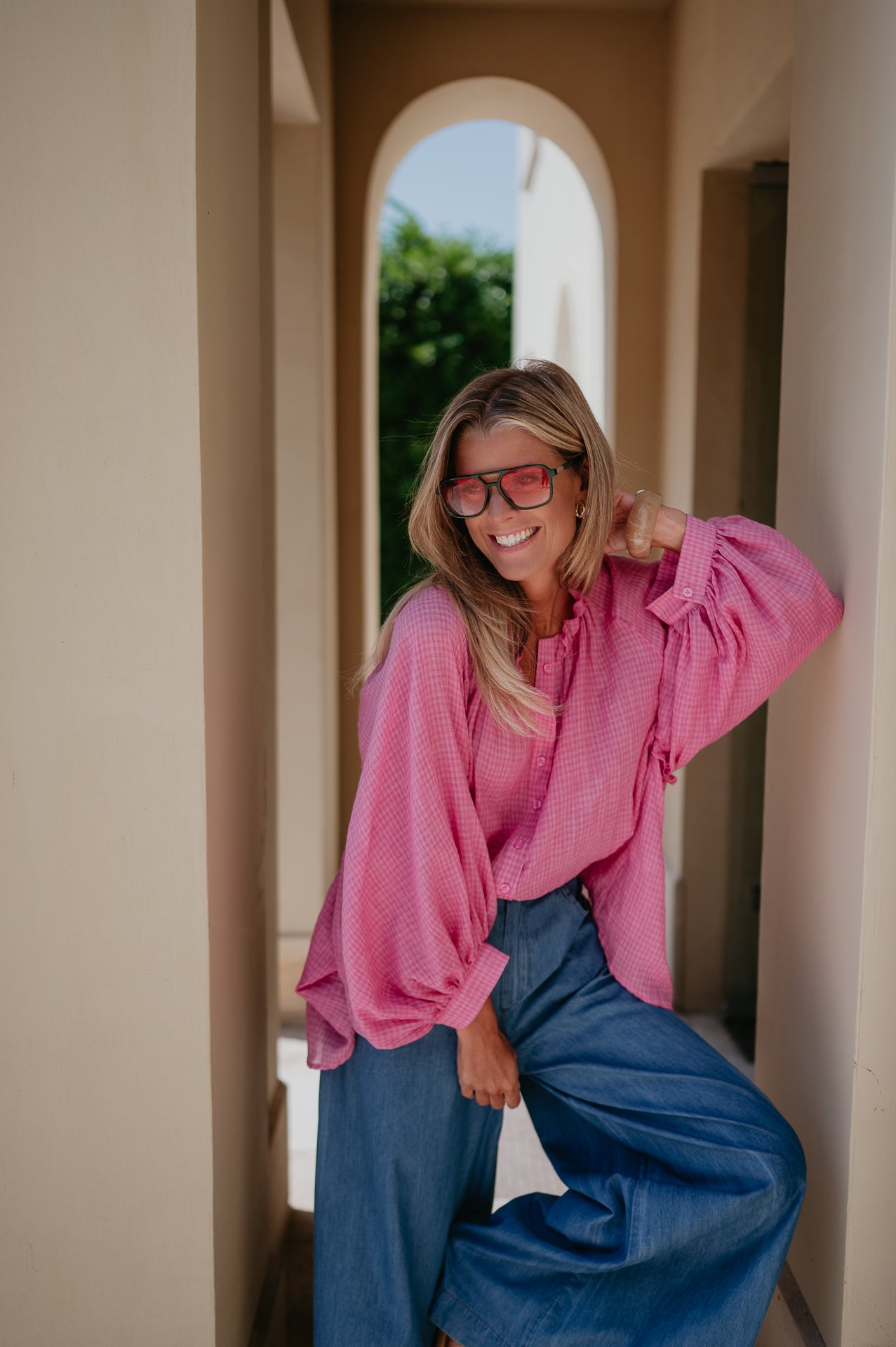 Letame blouse I Pink