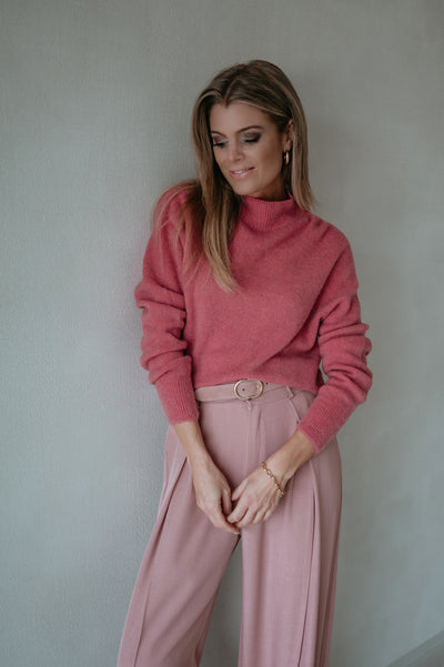 Ansia knit I Old Rose