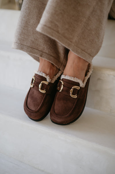 Solero slippers I Brown