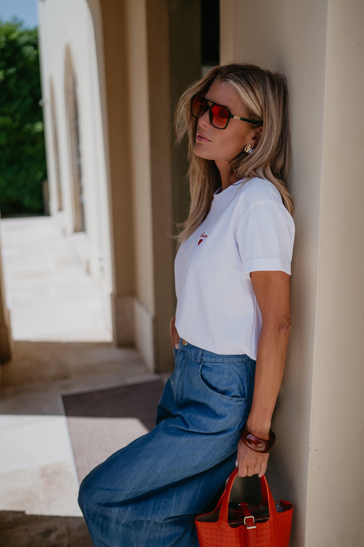 Falena t-shirt I White