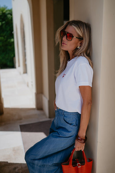 Falena t-shirt I White