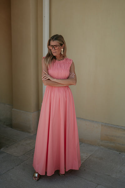 Fasano dress I Salmon Rose