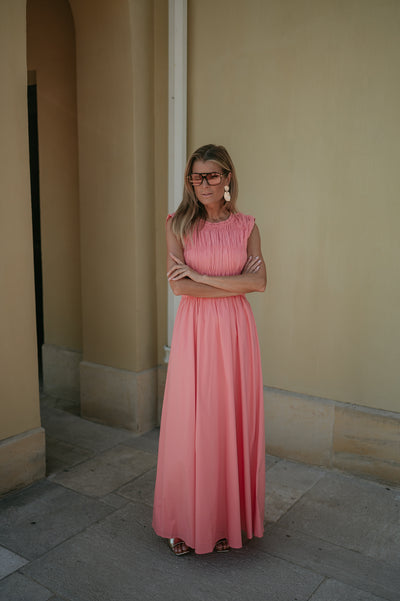 Fasano dress I Salmon Rose