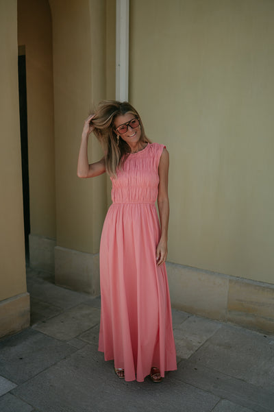 Fasano dress I Salmon Rose