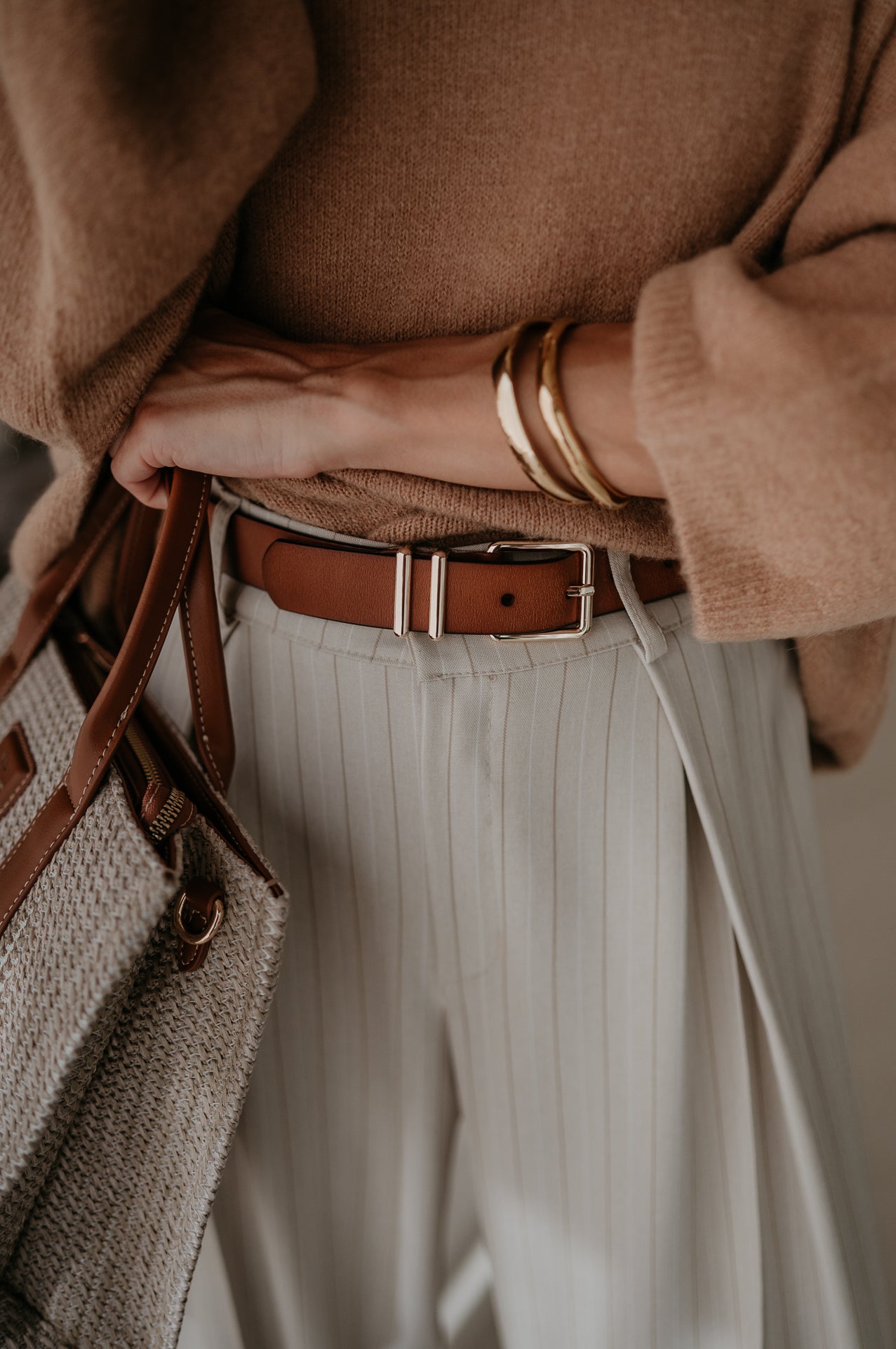 Accenno belt I Camel