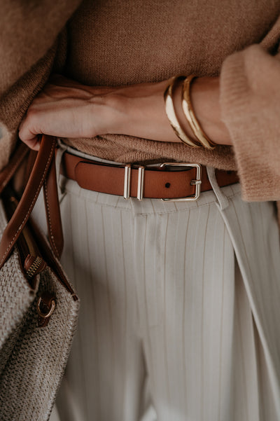 Accenno belt I Camel