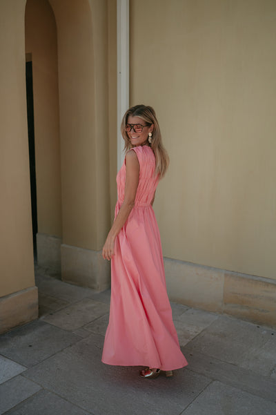 Fasano dress I Salmon Rose