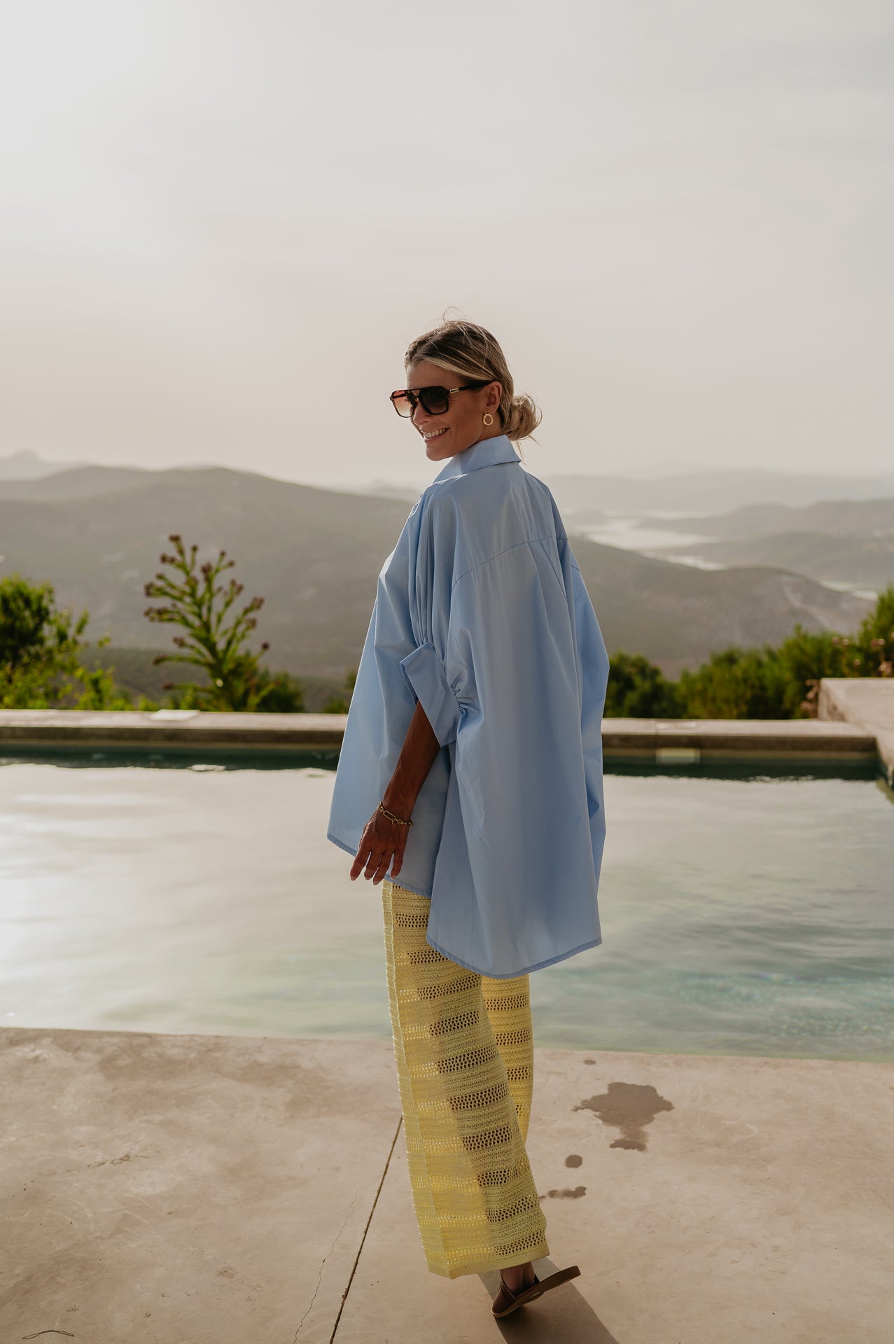 Zefiri shirt I Blue